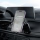 Автомобільний тримач із бездротовою зарядкою Hoco HW1 Pro wireless fast charge (air outlet) Black
